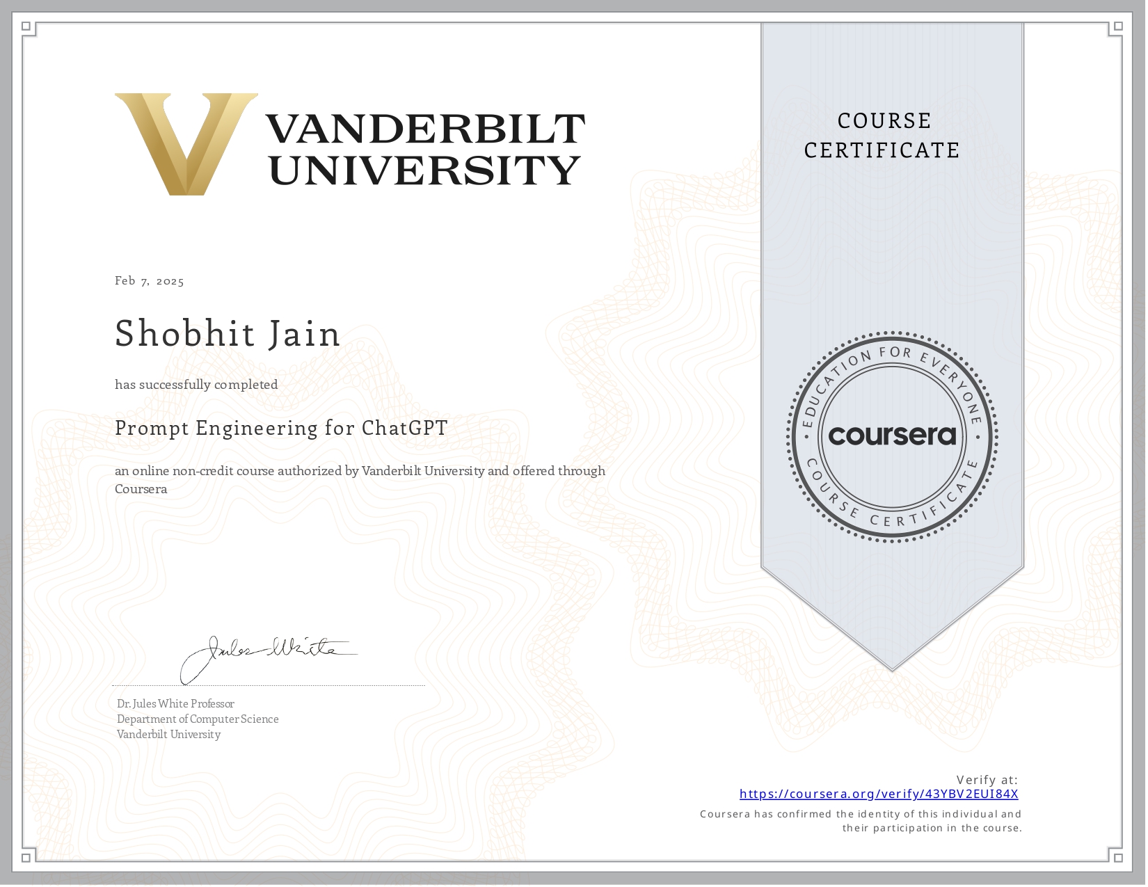 Prompt Engineering for ChatGPT